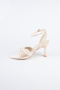 Party-Schuhe Steinbesetzt Beige AB2118