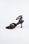 Party-Schuhe Steinbesetzt Braun AB2118