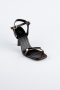 Party-Schuhe Leder Braun ABD2116