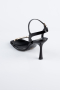 Party-Schuhe Leder Schwarz ABD2116