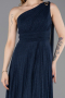 Abendkleid Lang Marineblau ABU6164