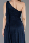 Abendkleid Lang Marineblau ABU6164