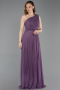 Abendkleid Lang Lavendel ABU6164