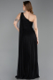 Abendkleid Lang Schwarz ABU6164