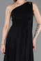 Abendkleid Lang Schwarz ABU6164