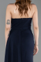 Abendkleid Lang Marineblau ABU6170
