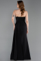 Abendkleid Lang Schwarz ABU6170
