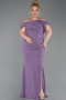 Lavendel Abendkleid İn Übergröße Lang ABU5714