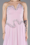 Abendkleid Lang Chiffon Puder ABU6188