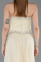 Abendkleid Lang Chiffon Gelb ABU6188