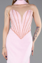 Rosa Abendkleid Lang ABU5568