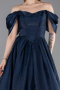 Standesamtkleid Lang Marineblau ABU6191