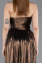 Abschlusskleid Lang Braun ABU6196