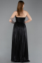 Abschlusskleid Lang Schwarz ABU6196