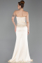 Abendkleid Lang Satin Gelb ABU6200