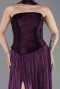 Violette Abschlusskleid Chiffon Lang ABU5957