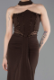 Braun Abendkleid Lang ABU5476