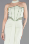Minzgrün Abendkleid Lang ABU5476