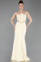 Gelb Abendkleid Lang ABU5476