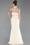 Gelb Abendkleid Lang ABU5476