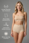 Bauch & Taille Formendes Korsett Hautfarben EM2819