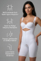Bauch & Taille Formendes Korsett Weiß EM2834
