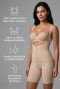 Bauch & Taille Formendes Korsett Hautfarben EM2834