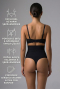 Schwarz Bauch & Taille Formendes Korsett EM2020