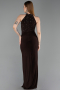 Abschlusskleid Lang Braun ABU6215