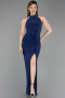 Abschlusskleid Lang Marineblau ABU6215