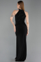 Abschlusskleid Lang Schwarz ABU6215