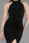 Abschlusskleid Lang Schwarz ABU6215