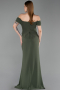 Abschlusskleid Lang Khaki ABU6216