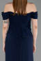 Abschlusskleid Lang Marineblau ABU6216