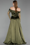 Standesamtkleid Lang Khaki ABU6219