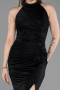 Partykleid Midi Schwarz ABK2635