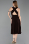 Partykleid Midi Braun ABK2636