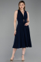 Partykleid Midi Marineblau ABK2636