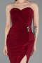 Partykleid Midi Weinrot ABK2637