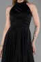Partykleid Midi Schwarz ABK2638