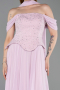 Abendkleid Lang Chiffon Puder ABU6221