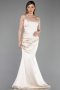 Abendkleid im Meerjungfrau-Stil Satin Lang ABU6109