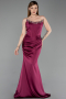 Abendkleid im Meerjungfrau-Stil Satin Lang ABU6109