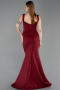 Abendkleid Lang Weinrot ABU6225
