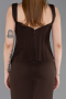 Abendkleid Lang Braun ABU6225