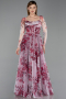 Abendkleid Lang Rot ABU6226