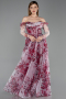 Abendkleid Lang Rot ABU6226