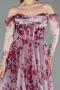 Abendkleid Lang Rot ABU6226