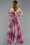 Abendkleid Lang Rot ABU6226