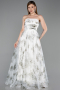 Abendkleid Lang Khaki ABU6228